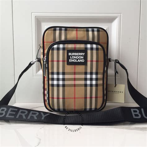 túi đeo chéo burberry nam chính hãng|túi burberry.